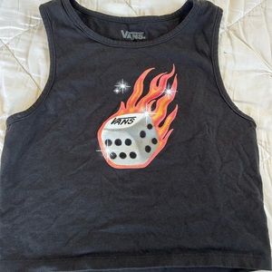 Vans graphic tank top